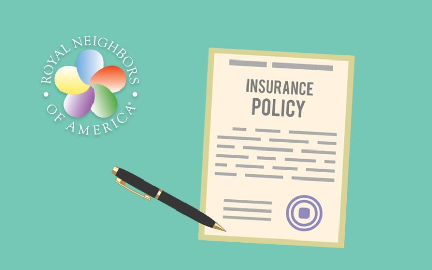 Insurance policy graphic